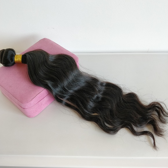 Single-Donor Virgin Hair Extensions Loose Wave 20\